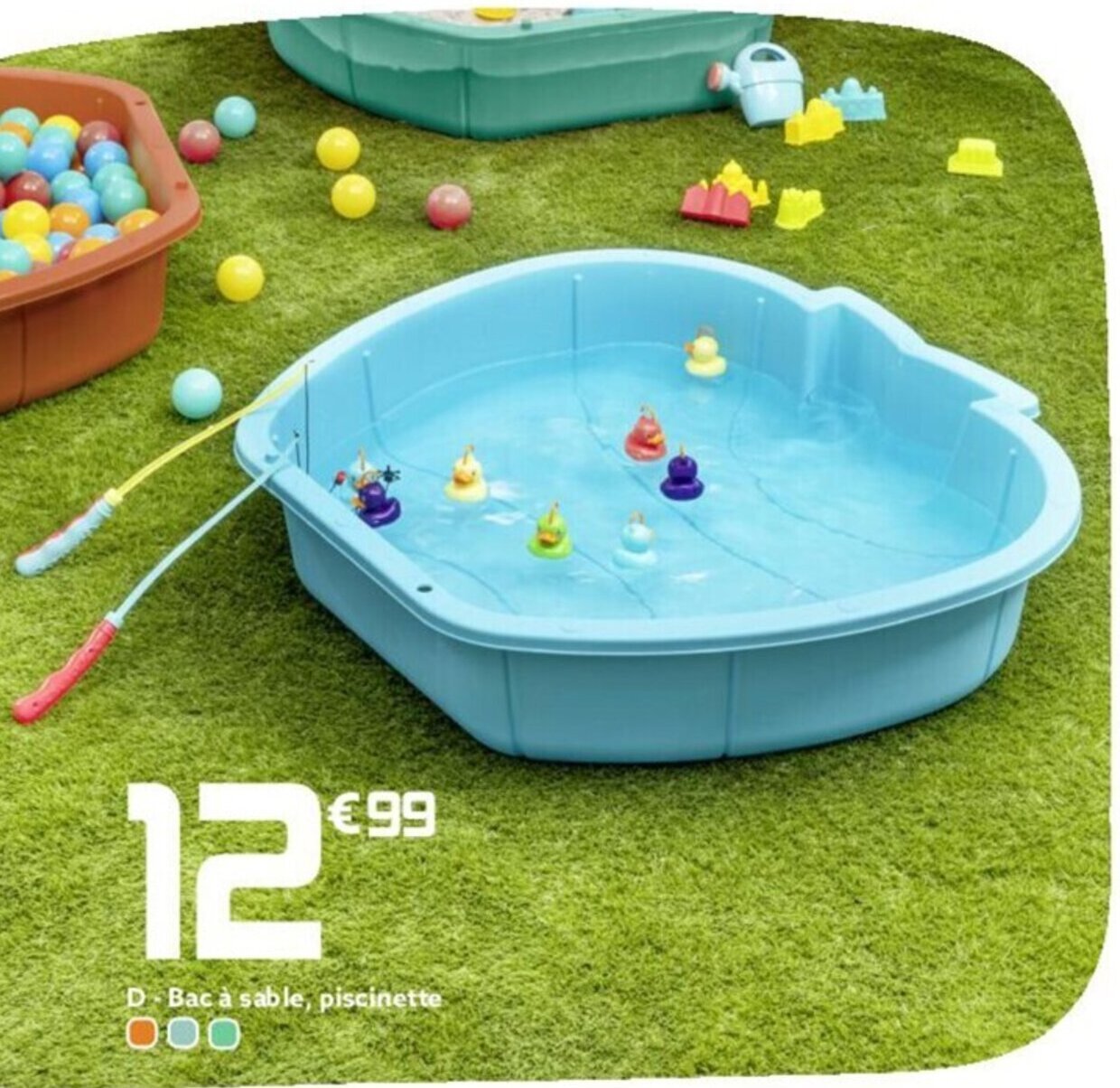 Promo Bac à sable, piscinette chez Gifi