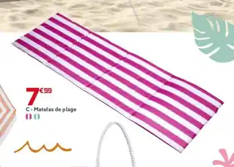 Gifi Matelas de plage offre