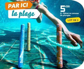 Gifi Bâton ou anneau de plongée offre