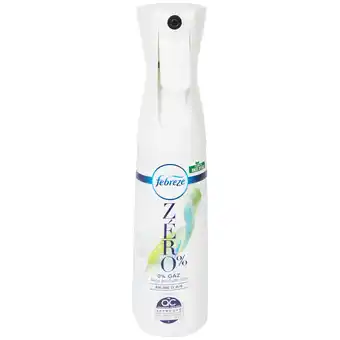 Action Désodorisant febreze zero% offre