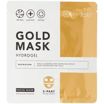 Action Masque hydrogel doré offre