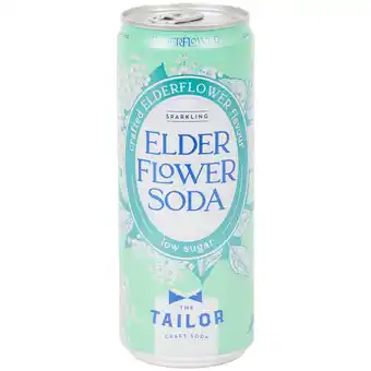 Action Boisson à la fleur de sureau the tailor offre