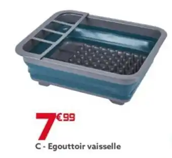 Gifi C-Egouttoir vaisselle offre