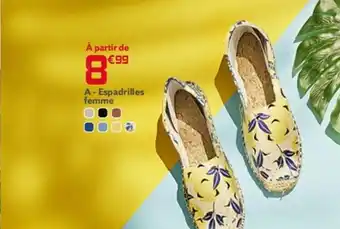 Espadrilles femme