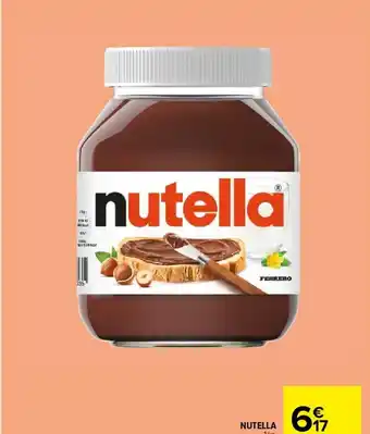 Carrefour Market NUTELLA 1 kg. offre