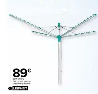 Carrefour Market Sechoir Parapluie LINOMATIC offre