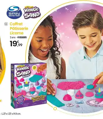 JouéClub 4 Coffret Pâtisserie Licorne offre