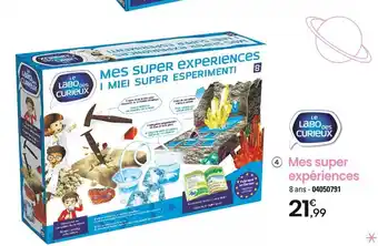 JouéClub Mes super expériences offre