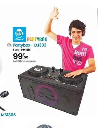 JouéClub 2 Partybox - DJ303 offre