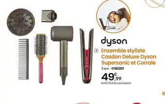 JouéClub 3 Ensemble styliste Casdon Deluxe Dyson Supersonic et Corrale offre