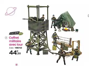 TEAM City 1 Coffret militaire avec tour 3 ans - 14067122