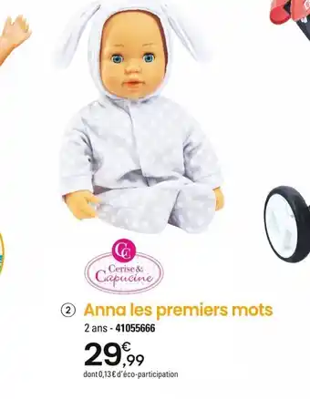 JouéClub 2 Anna les premiers mots offre