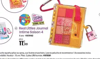 JouéClub 4 Real Littles Journal Intime Saison 4 offre
