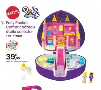 JouéClub 2 Polly Pocket Coffret château étoile collector offre