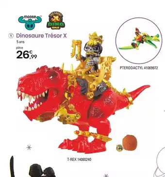 JouéClub 1 Dinosaure Trésor X offre