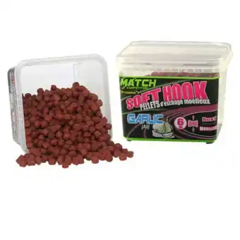 Pellets d'eschage coup fun fishing soft hook pellets ail 120g