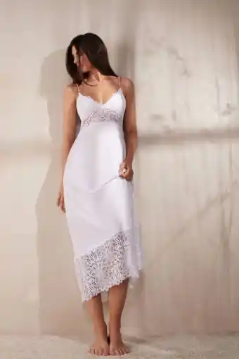 Nuisette longue en coton supima® ultraléger hot su...