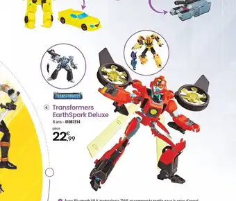 JouéClub 4 Transformers EarthSpark Deluxe offre