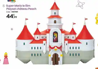 JouéClub 1 Super Mario le film Playset château Peach offre