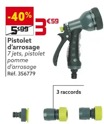 Gifi Pistolet d’arrosage offre