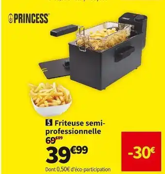 Conforama Princess friteuse semi-professionnelle 01.18727.01.050 offre