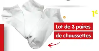 b&m Lot de 3 paires de chaussettes offre