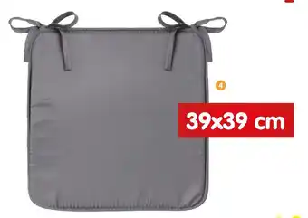 b&m Galette de chaise en microfibre offre