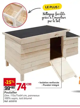 Gifi Poulailler offre