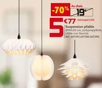 Gifi Suspension pliable offre