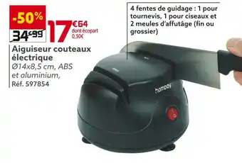 Gifi Aiguiseur couteaux électrique offre