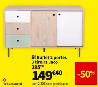 Conforama  petit meuble de rangement jaco offre