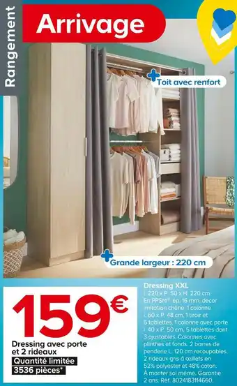 Castorama Dressing xxl offre