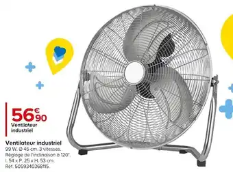 Castorama Ventilateur industriel offre
