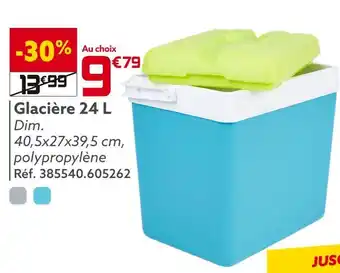 Gifi Glacière 24 l offre
