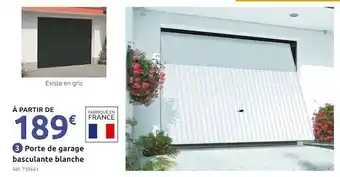 Porte de garage basculante