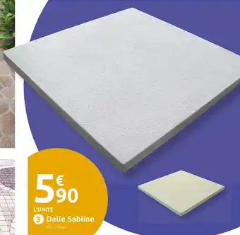 Mr Bricolage Dalle sabline offre