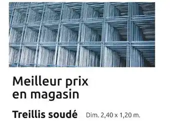 Mr Bricolage Treillis soudé offre