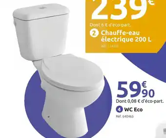 Mr Bricolage Wc eco offre