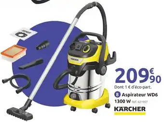 Mr Bricolage Kärcher aspirateur wd6 offre