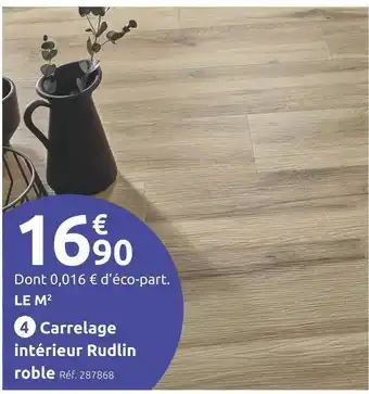 Mr Bricolage Carrelage intérieur rudlin roble offre