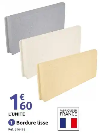 Mr Bricolage Bordure lisse offre
