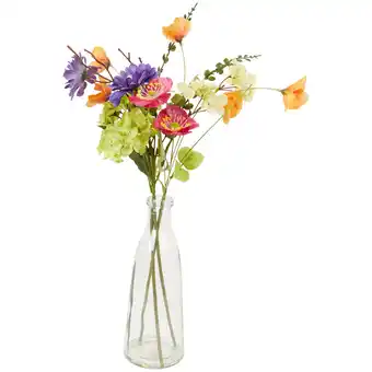 Action Action bouquet de fleurs sauvages dans un vase home accents offre