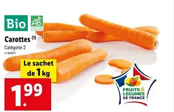 Lidl Carottes (¹) offre