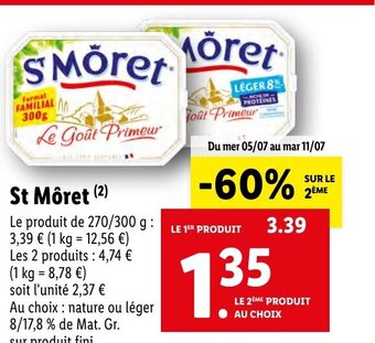 Lidl St Môret (²) offre