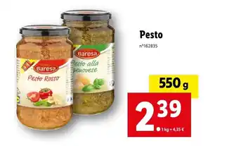 Lidl Pesto offre