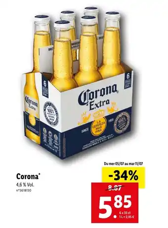 Lidl Corona* offre