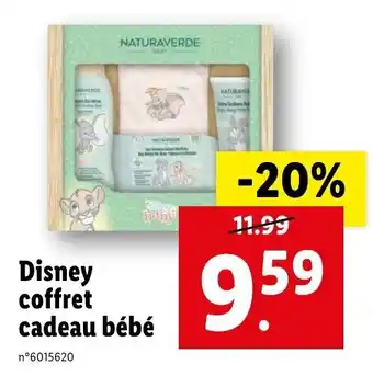 Lidl Disney coffret cadeau bébé offre