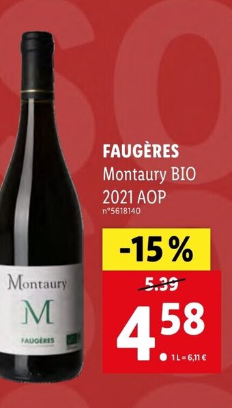 Lidl FAUGÈRES offre