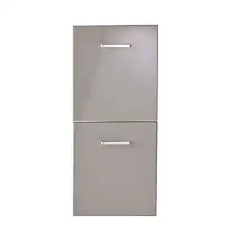 Castorama Façade meuble sous vasque taupe cooke&lewis waneta 32,7 cm, lot de 2 offre