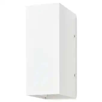 Applique murale extérieure led blooma edna rectangle blanc ip44